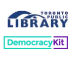 DemocracyKit Workshops @ Toronto Public Library